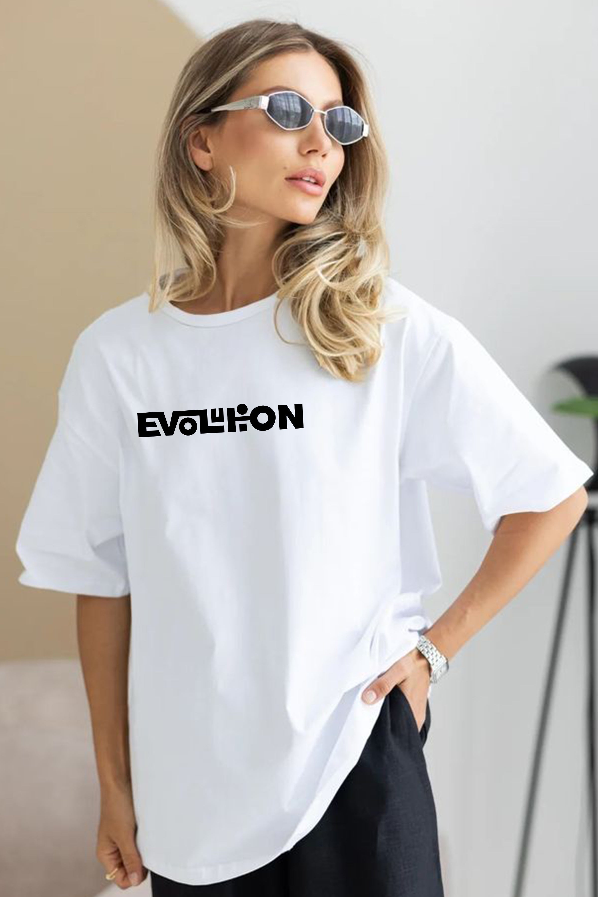 "Evolution" Oversized Unisex T-Shirt