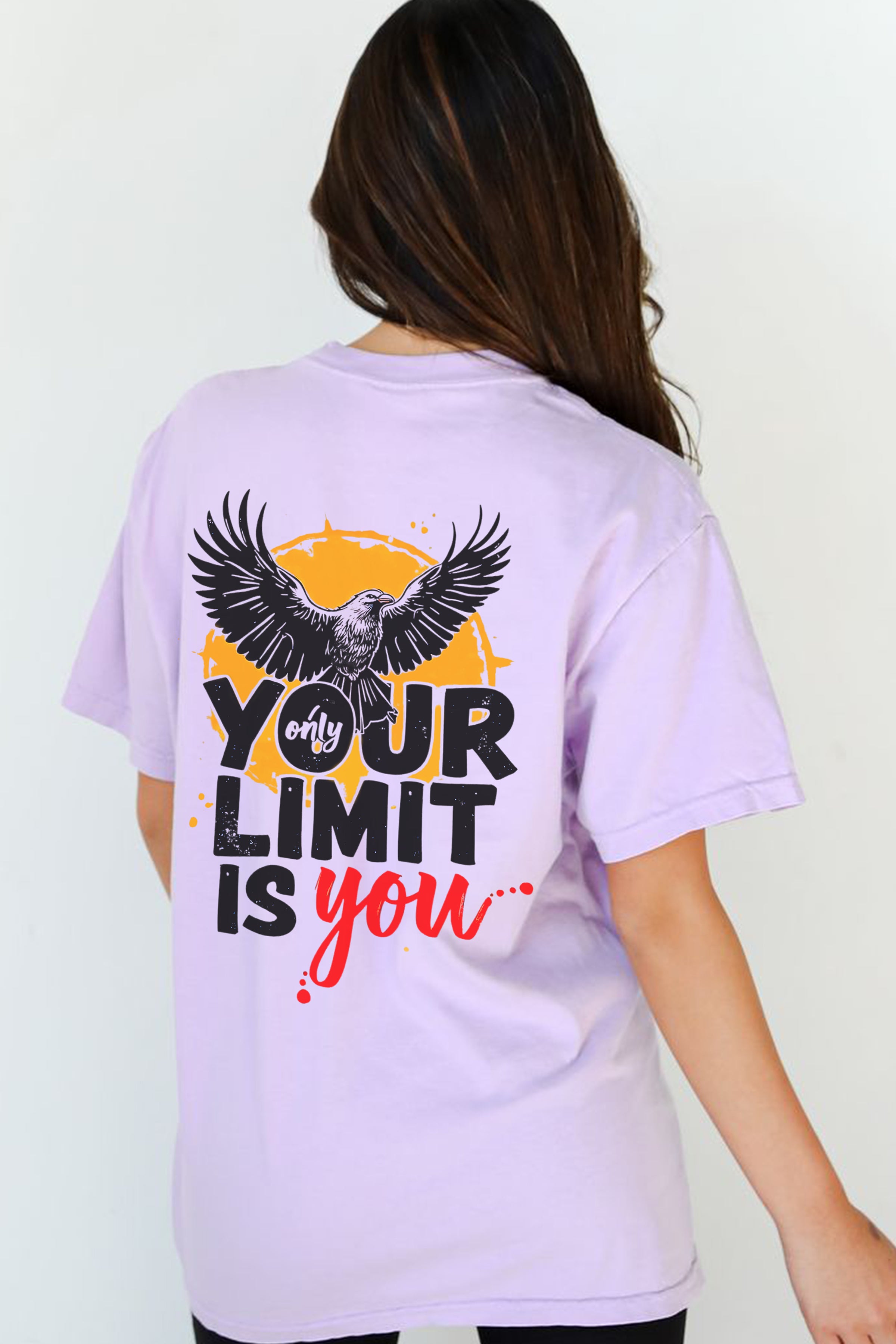 "Your Limit is You" Oversized Unisex T-Shirt